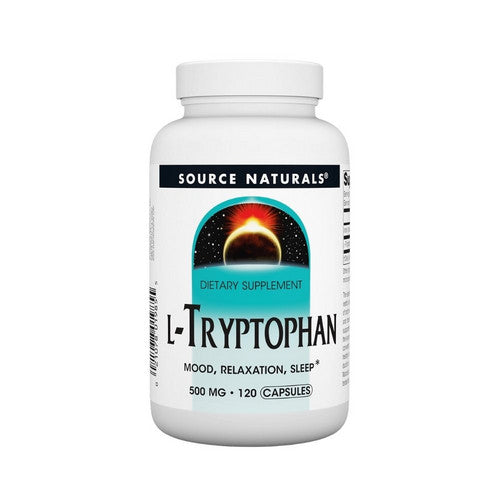 L-Tryptophan 120 Caps by Source Naturals