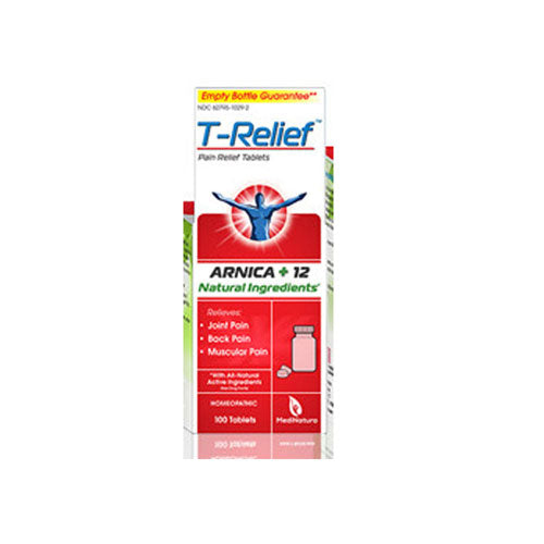 T-Relief Pain Relief Tablets 100 Tab by MediNatura