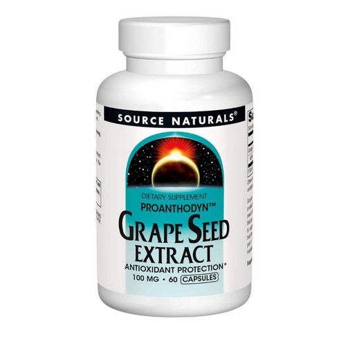 Proanthodyn Grape Seed Extract Capsules 60 caps by Source Naturals