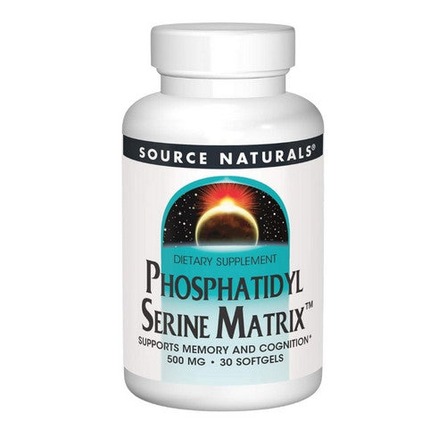 Phosphatidyl Serine Matrix Softgel 30 Sg by Source Naturals