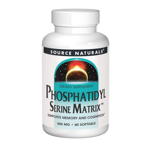 Phosphatidyl Serine Matrix Softgel 60 Sg by Source Naturals