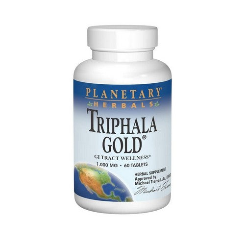 Triphala Gold 60 Tabs by Planetary Herbals