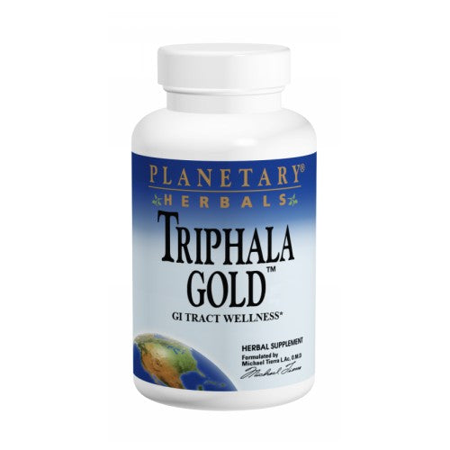 Triphala Gold 120 Tabs by Planetary Herbals
