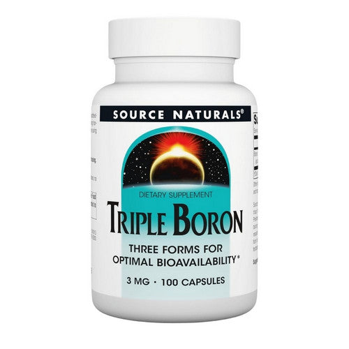 Triple Boron 100 Caps by Source Naturals