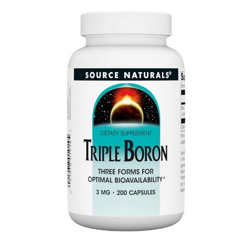 Triple Boron 200 Caps by Source Naturals