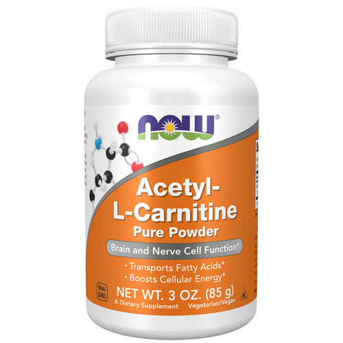 Acetyl-L-Carnitine Powder 3 Oz by Now Foods