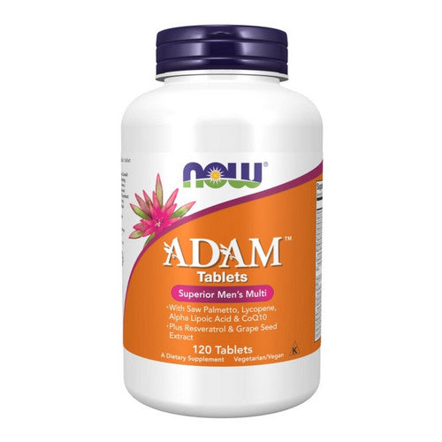 Adam Men's Multiple Vitamin 120 Tabs by Now Foods