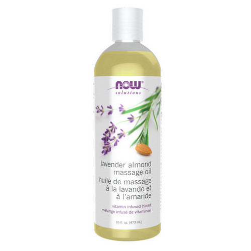 Lavender Almond Massage Oil 16 FL OZ by Now Foods