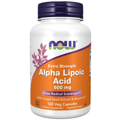 Alpha Lipoic Acid Extra Strength 120 Veg Caps by Now Foods