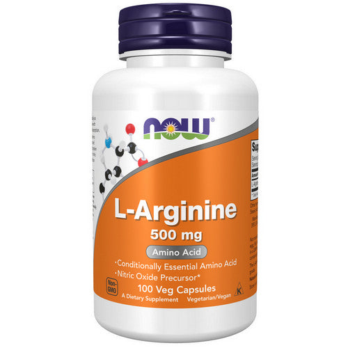 L-Arginine 100 Caps by Now Foods