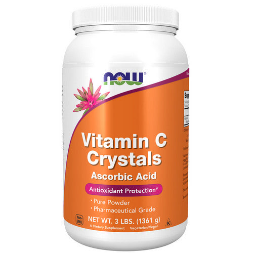 Vitamin C Crystals Powder 3 lbs by Now Foods
