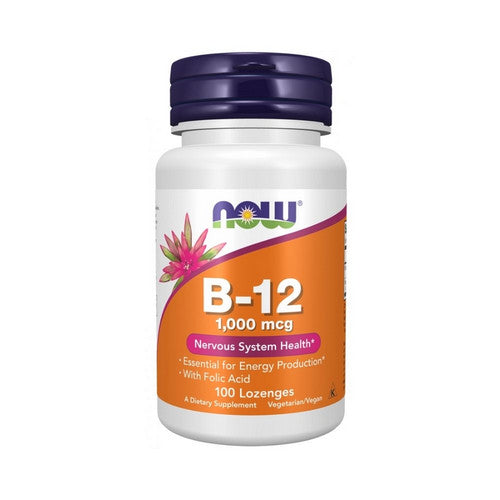 Vitamin B-12 100 Lozenges by Now Foods