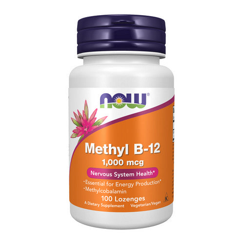 Methyl B-12 100 Lozenges by Now Foods