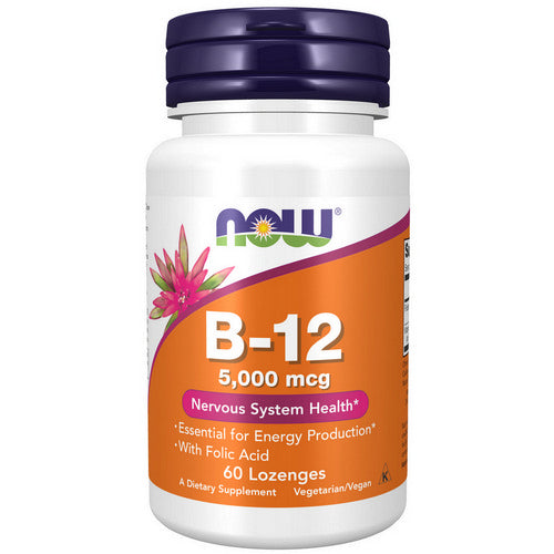 Vitamin B-12 60 Lozenges by Now Foods