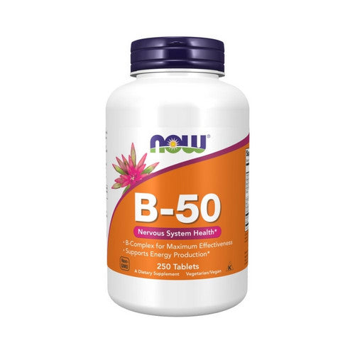 B-50 250 Tabs by Now Foods
