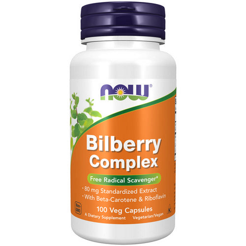 Bilberry Complex 100 Veg Caps by Now Foods