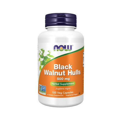 Black Walnut Hulls 100 Veg Caps by Now Foods