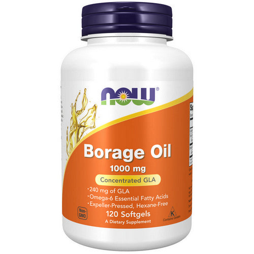 Borage Oil 120 Sgels by Now Foods
