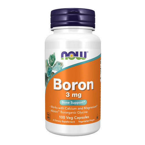 Boron 100 Veg Caps by Now Foods