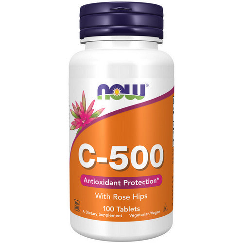 Vitamin C-500 100 Tabs by Now Foods