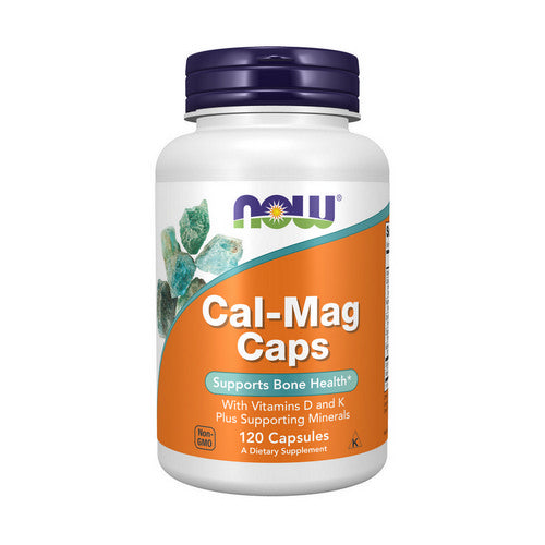Calcium Magnesium Caps 120 Caps by Now Foods