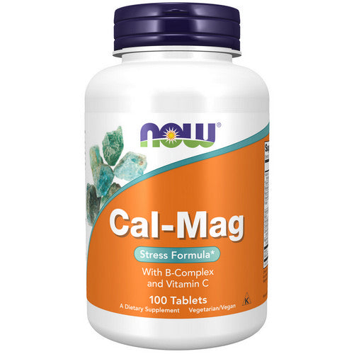 Cal-Mag Stress Formula 100 Tabs by Now Foods