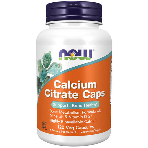 Calcium Citrate 120 Veg Caps by Now Foods