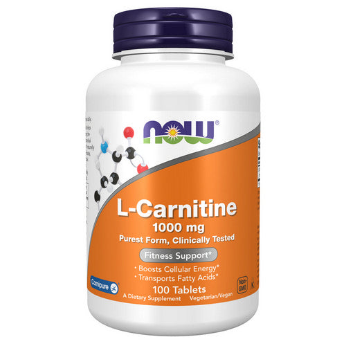 L-Carnitine 100 Tabs by Now Foods