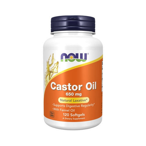 Castor Oil 120 Softgels by Now Foods