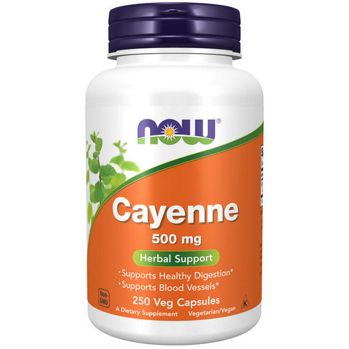 Cayenne 250 Caps by Now Foods