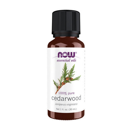  Essential Oils 100% Pure Cedarwood Oil 1 Oz by Now Foods