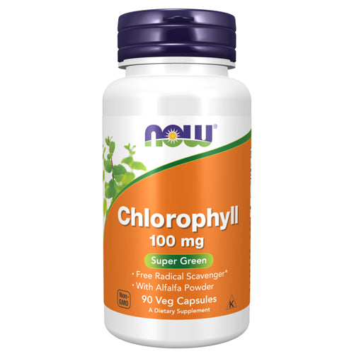 Chlorophyll 90 Veg Capsules  by Now Foods