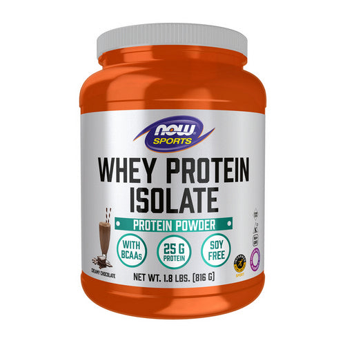 Whey Protein Isolate Dutch Chocolate, 1.8 lbs by Now Foods