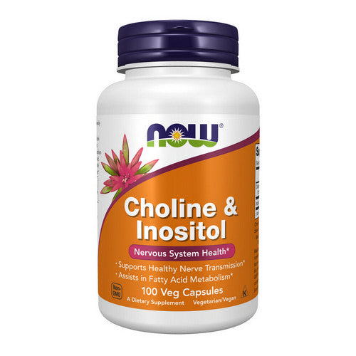 Choline & Inositol 100 Veg Caps by Now Foods