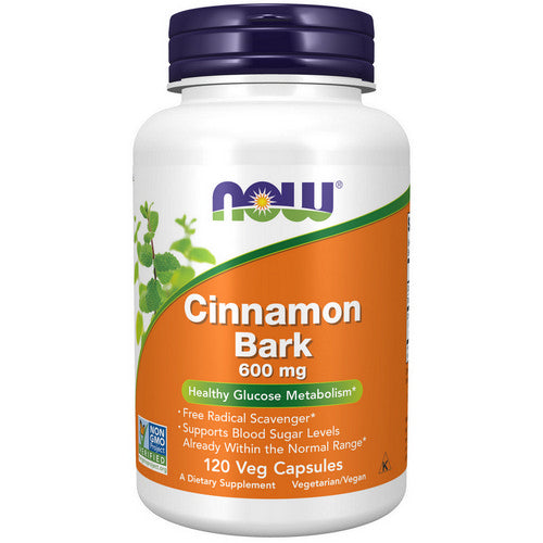 Cinnamon Bark 120 Veg Caps by Now Foods