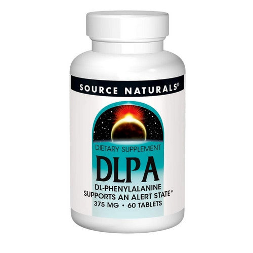 DL-Phenylalanine 60 Tabs by Source Naturals