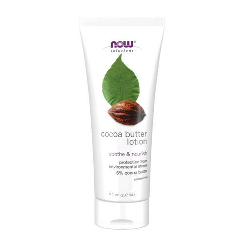 Cocoa Butter Lotion 8 oz. by Now Foods