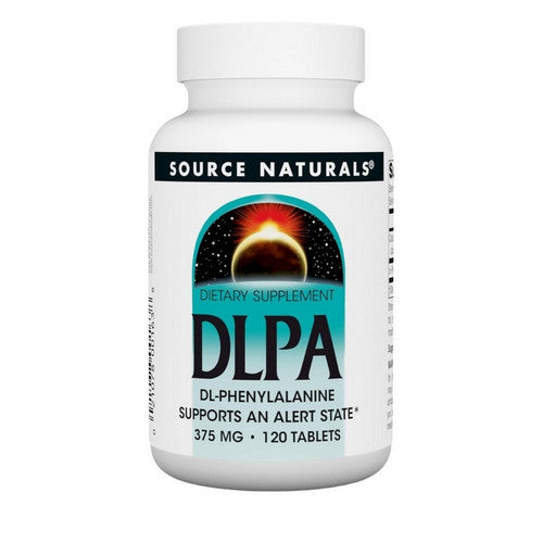 DL-Phenylalanine 120 Tabs by Source Naturals