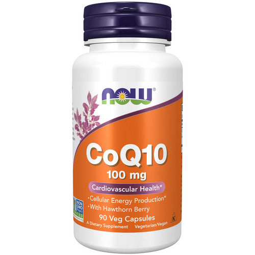 CoQ10 with Hawthorn Berry Vegetarian 90 Veg Caps by Now Foods