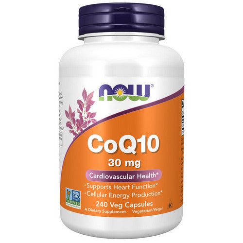 CoQ10 240 Veg Caps by Now Foods