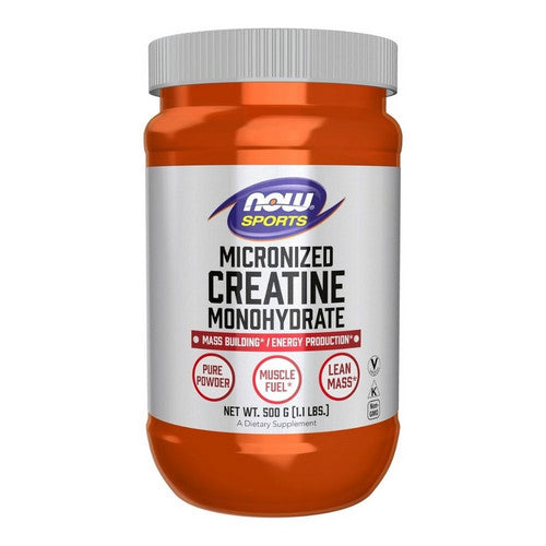 Creatine Monohydrate Micronized Powder 1.1 Lbs by Now Foods