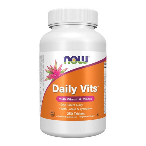 Daily Vits Multi Vitamin & Mineral 250 Tabs by Now Foods