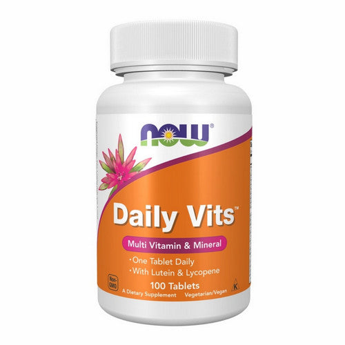 Daily Vits Vitamin 100 Tabs by Now Foods