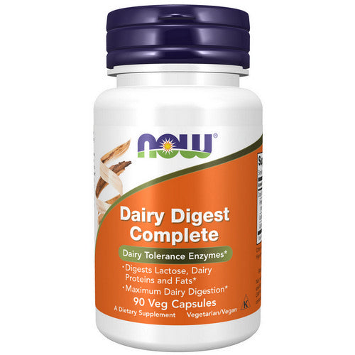 Dairy Digest Complete 90 Veg Caps by Now Foods