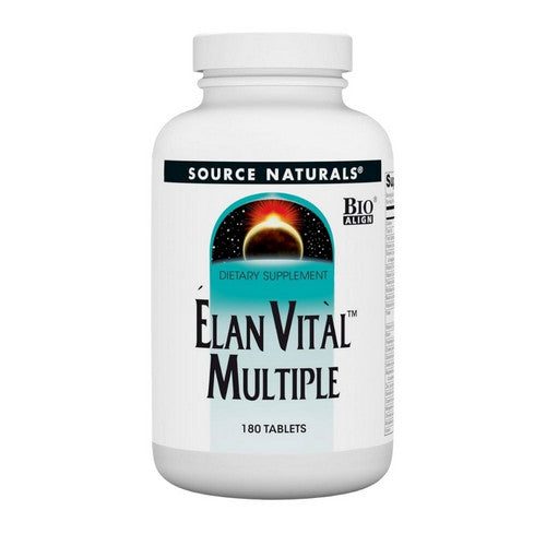 Elan Vital Multiple 180 Tabs by Source Naturals