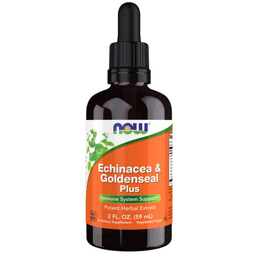 Echinacea & Goldenseal Plus 2 Oz by Now Foods