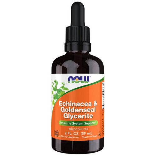 Echinacea & Goldenseal Glycerite 2 Oz by Now Foods