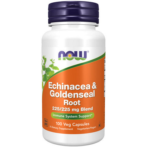 Echinacea & Goldenseal Root 100 Veg Caps by Now Foods