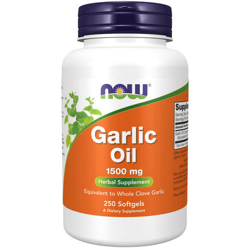 Garlic Oil 250 Sgels by Now Foods