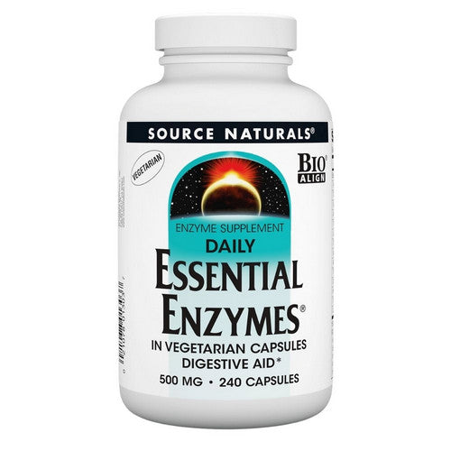 Essential Enzymes Vegetarian 240 VCaps by Source Naturals